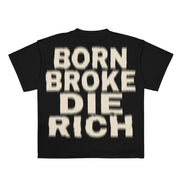 HOMINUS 'VINTAGE GRUNGE LETTER PRINTED' Tee