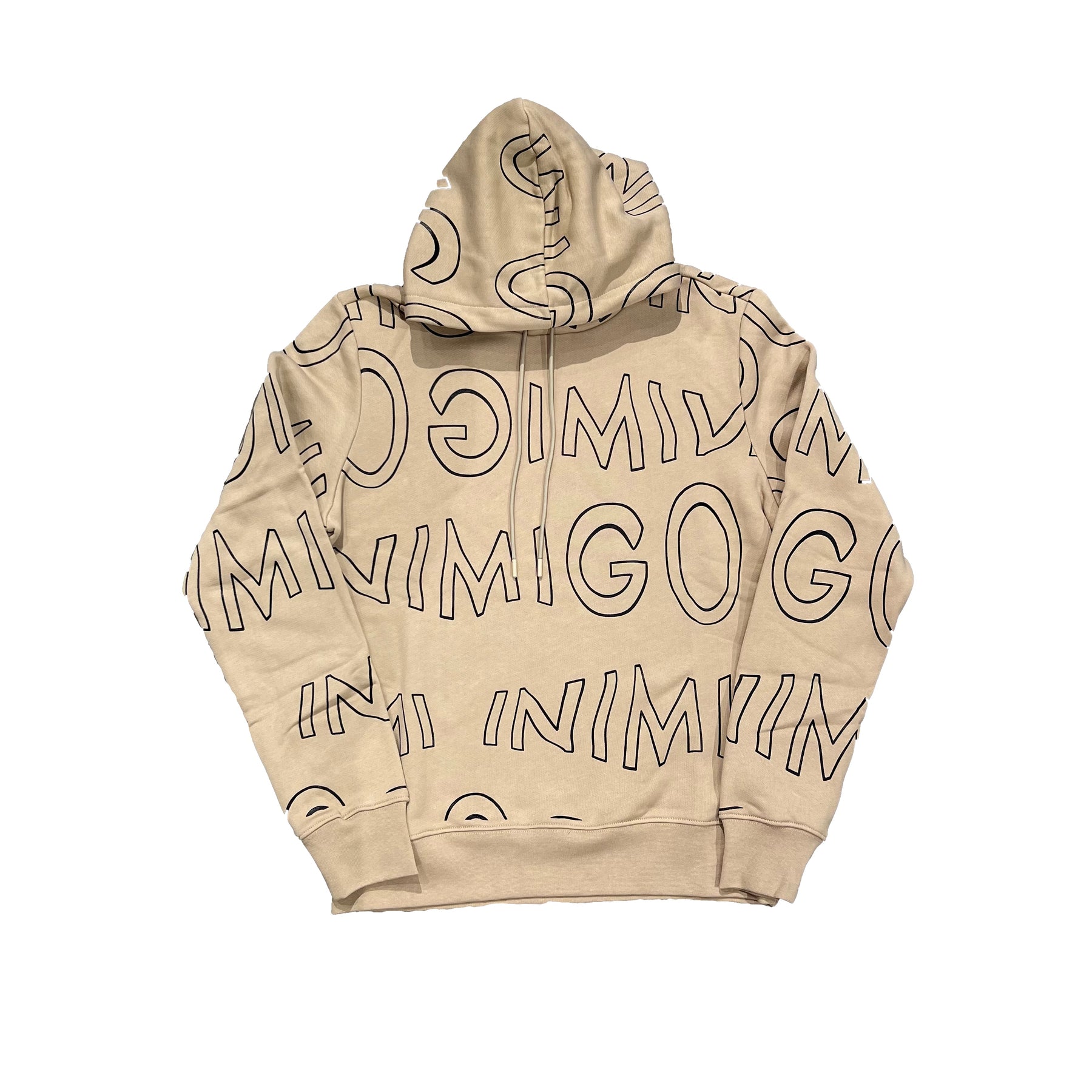 INIMIGO Moving Letters Print Hoodie – Inimigo Clothing